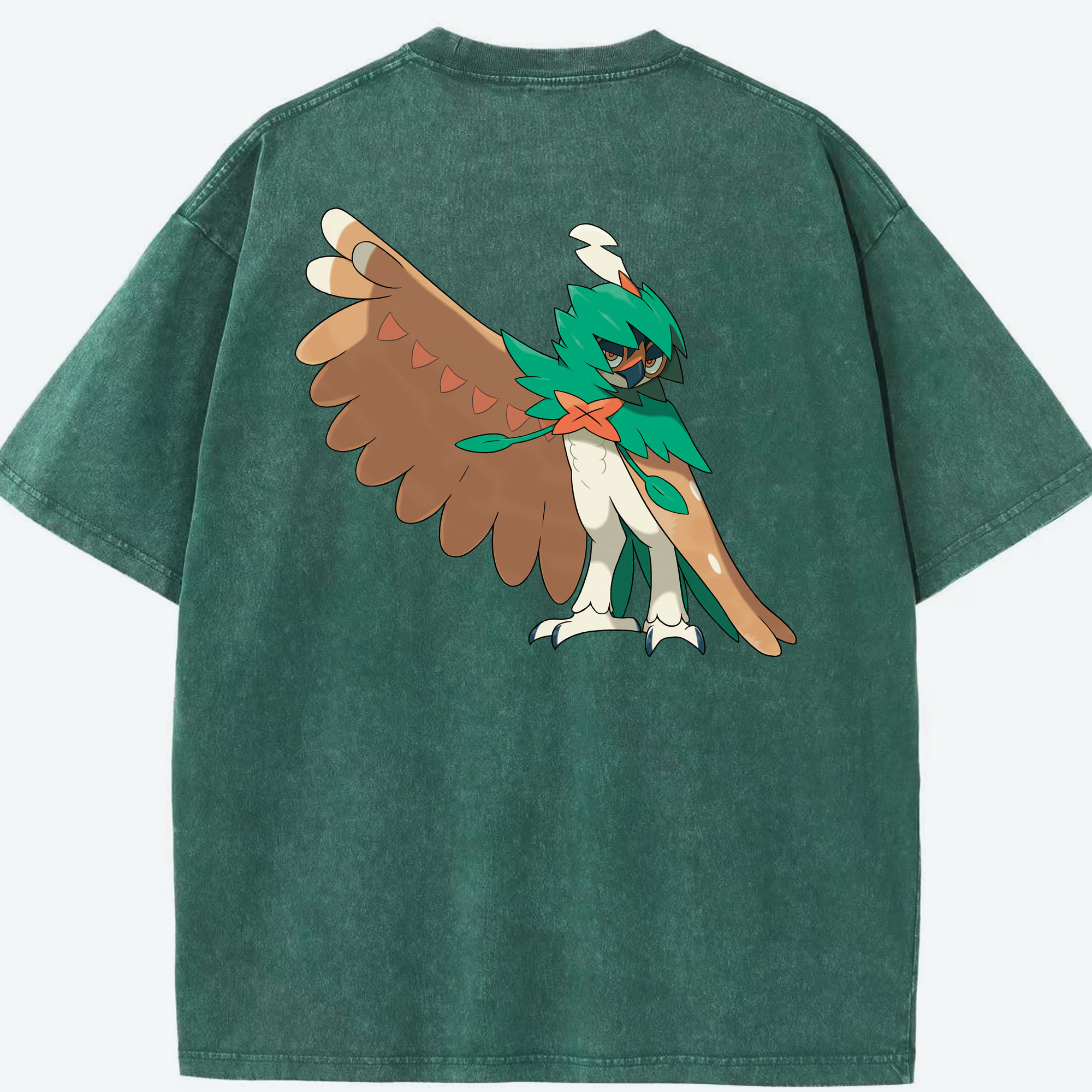 （画像用） ポケットモンスター Pokémon 綿100% ヴィンテージ風 半袖Tシャツ（背面プリント）